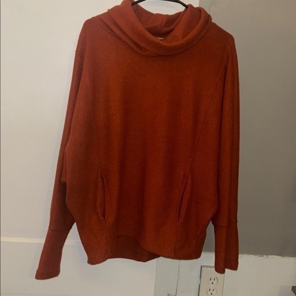 White Birch Cowl Neck Sweater